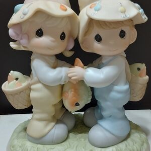 Precious Moments O-Fish-Aly Friends Figurine